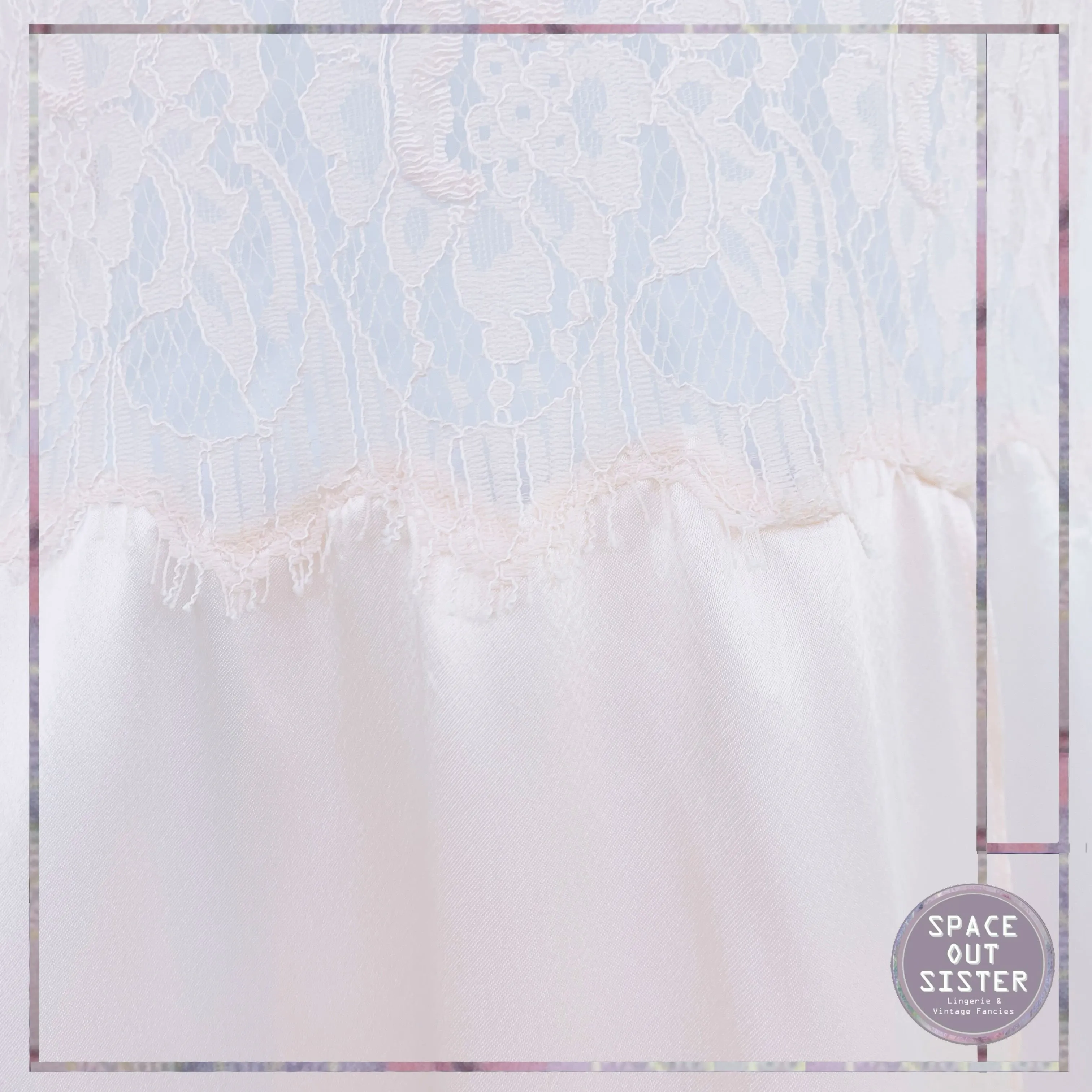 1980s Jessica Lynn Nightgown & Bed Jacket Set