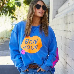 Hammill & Co Bonjour Sweater (Blue)