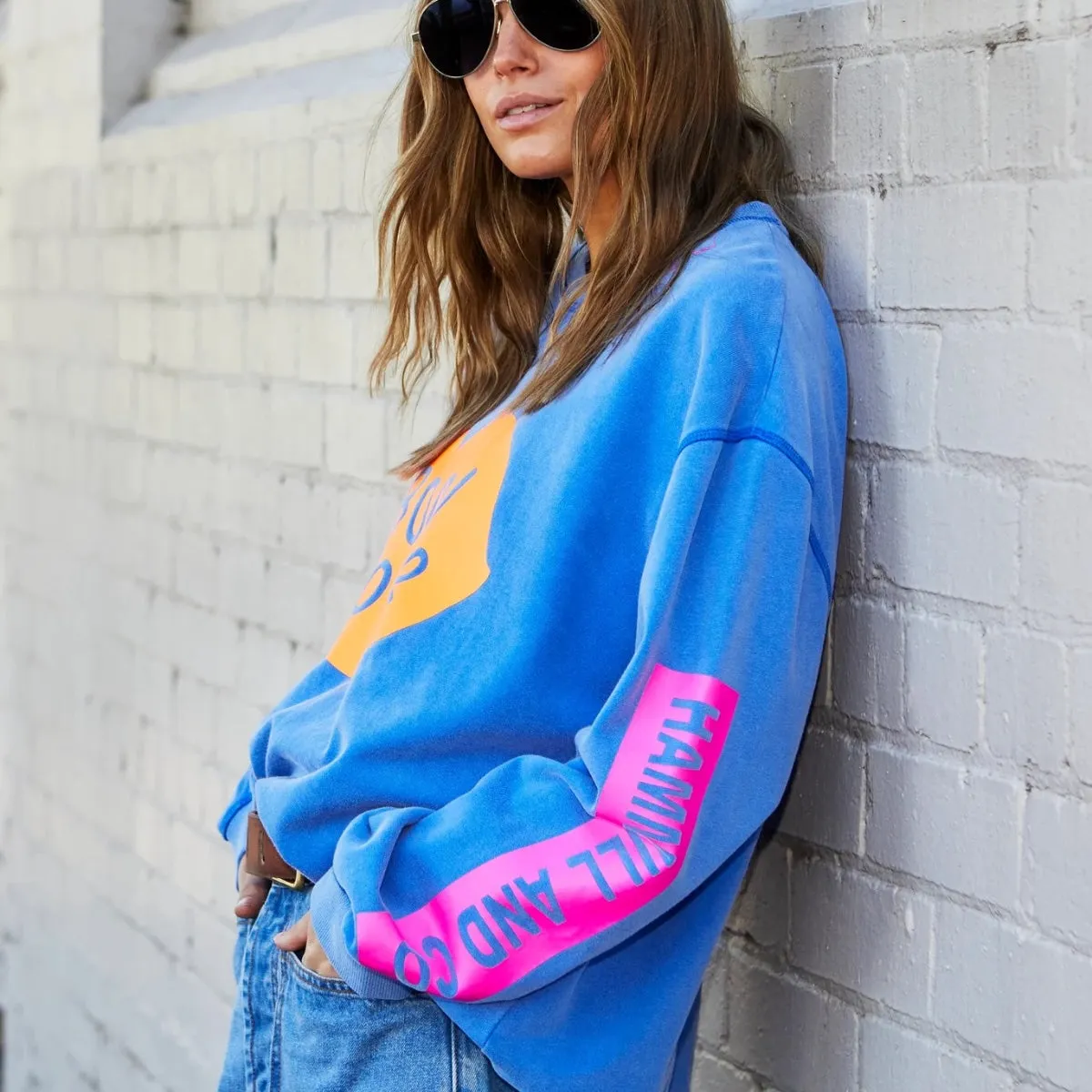 Hammill & Co Bonjour Sweater (Blue)