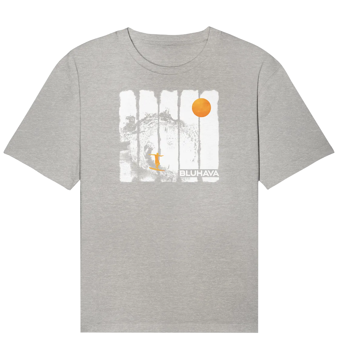 "Artwall Sunset Joy Ride" - Herren Premium Organic Relaxed Shirt